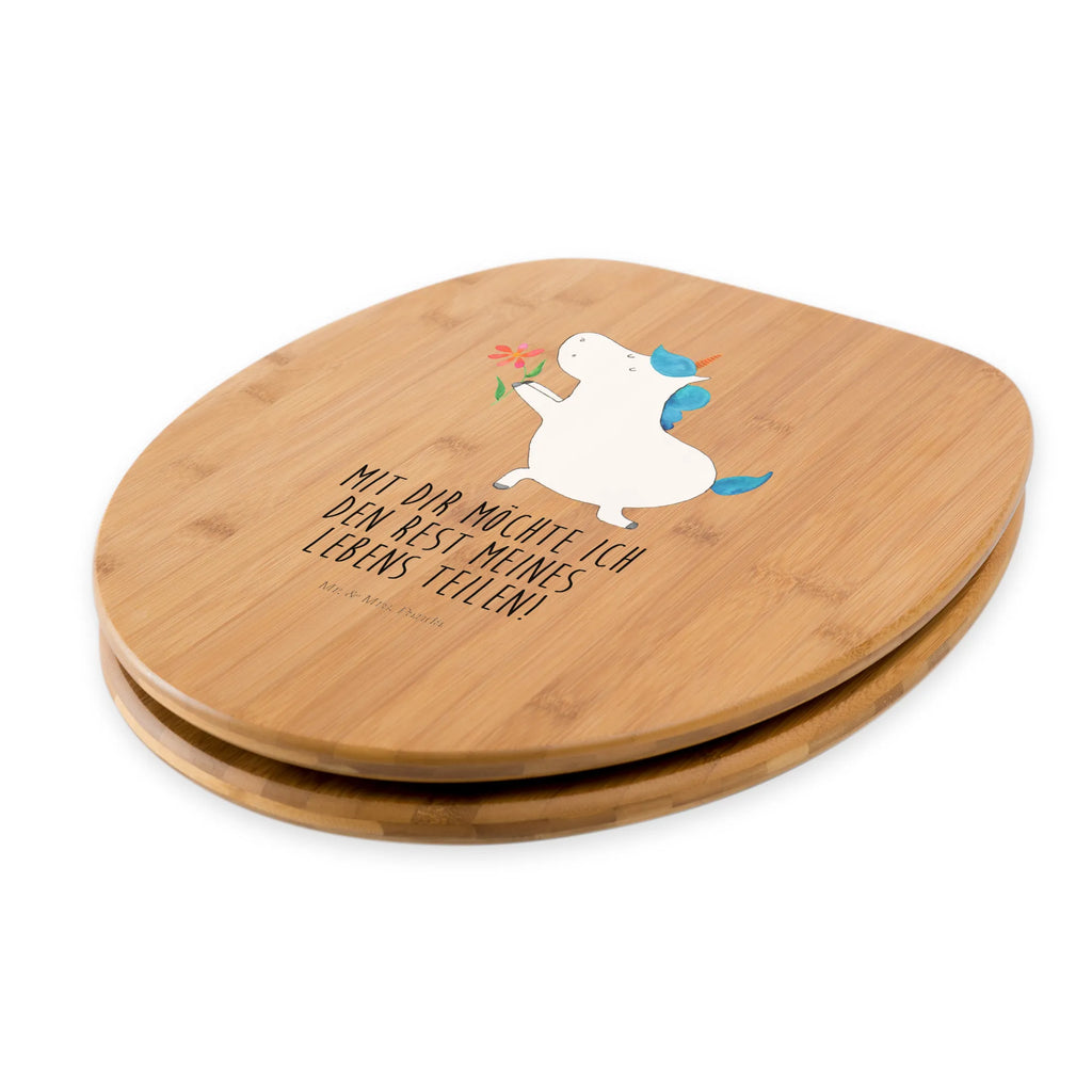 Motif toilet seat unicorn flower toilet cover, toilet seat, toilet lid, toilet, wood, unicorn, unicorns, couple, proof of love, marriage application, request, engagement, flower, love, partner
