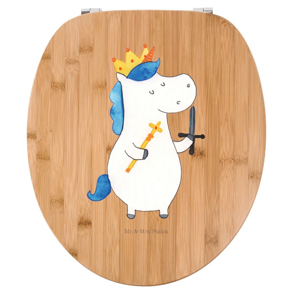 Motif toilet seat unicorn king with sword Klobrille, WC-Sitz, Toilettendeckel, Klodeckel, Toilette, Einhorn, Einhörner, Einhorn Deko, Unicorn, König, Ritter, Mittelalter