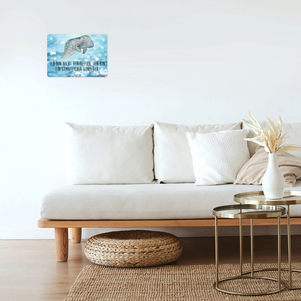 Blechschild Seekuh Chillen Blechschild Zum Aufhängen, Wandschild Metall, Blechschild Für Frauen, Blechschild Büro, Blechschild Groß, Blechschild Küche, Blechschild Für Männer, Türschild Metall, Dekoschild Metall, Blechschild, Meer, Meerestiere, Urlaub, Süßigkeiten, Seekühe, Essen, Diätwahn, Abnehmen, Diät, Seekuh, Zucker