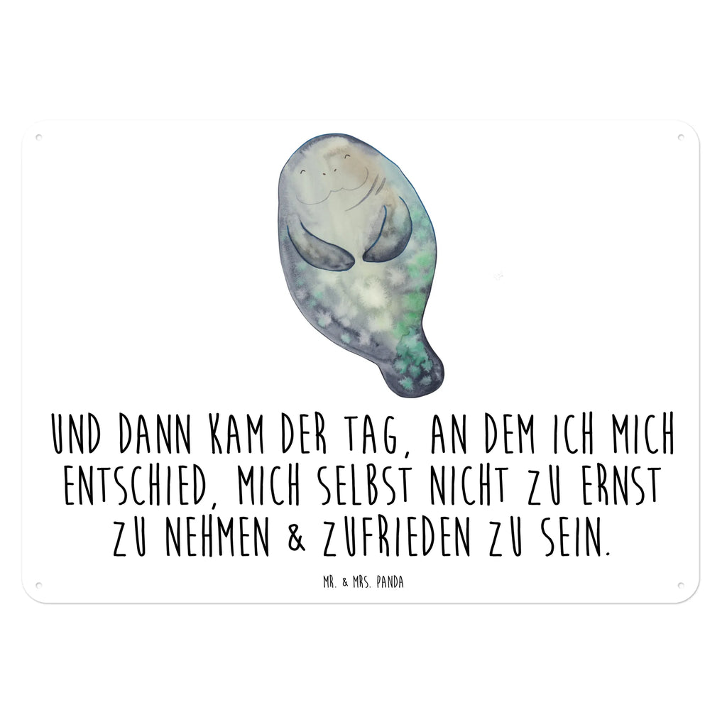 Tin sign manatee happy Blechschild Zum Aufhängen, Wandschild Metall, Blechschild, Blechschild Büro, Blechschild Küche, Dekoschild Metall, Blechschild Groß, Türschild Metall, Blechschild Für Männer, Blechschild Für Frauen, Meer, Meerestiere, Urlaub, Neustart, Zufrieden, Selbstliebe, Seekuh, Freundin, Achtsamkeit, Neuanfang, Seekühe, Liebeskummer, Respekt