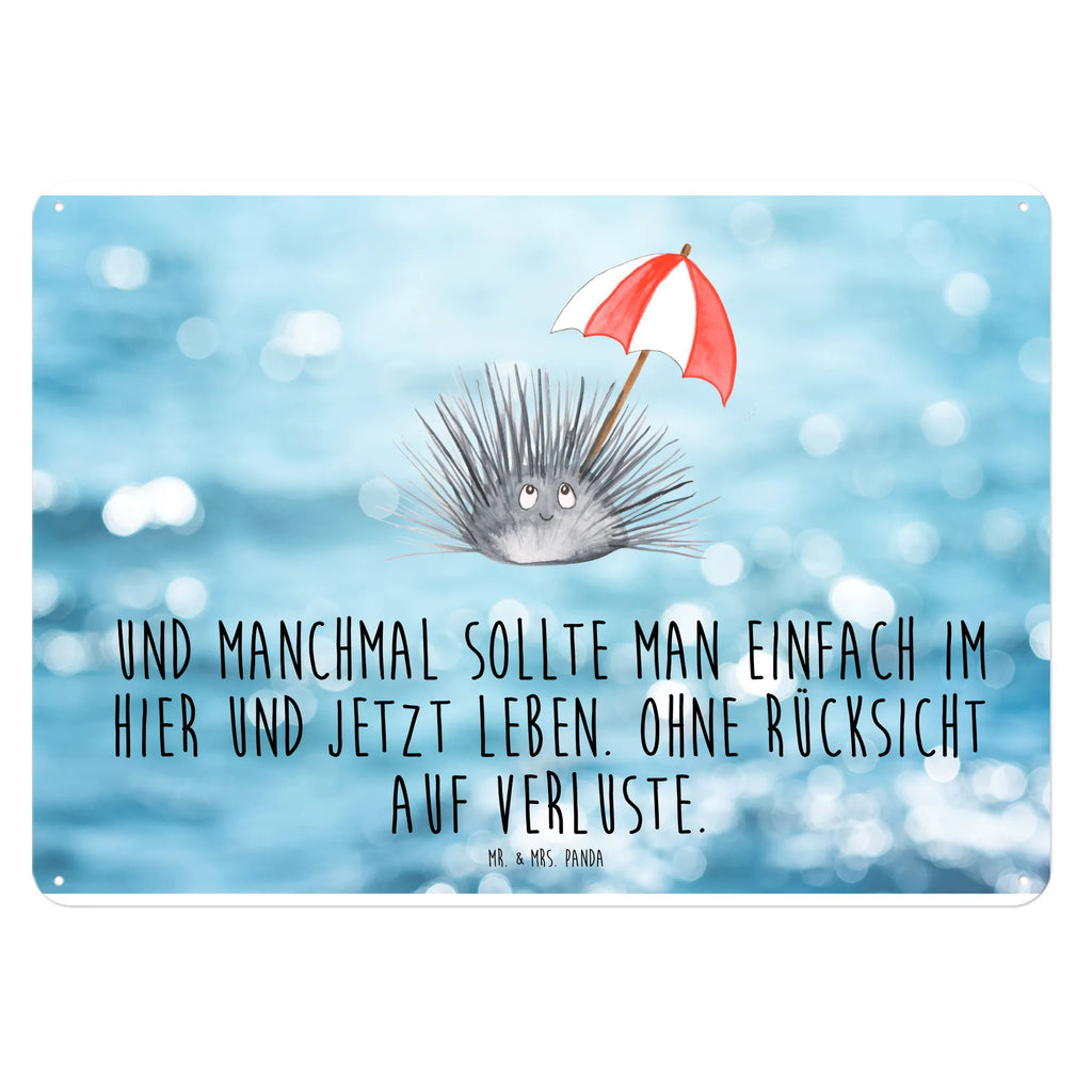 Blechschild Seeigel Blechschild Büro, Wandschild Metall, Blechschild Zum Aufhängen, Blechschild, Blechschild Für Frauen, Blechschild Küche, Dekoschild Metall, Türschild Metall, Blechschild Groß, Blechschild Für Männer, Meer, Meerestiere, Urlaub, Selbstakzeptanz, Lebe, Achtsamkeit, Leben, Seeigel, Selbstliebe, Hier und Jetzt