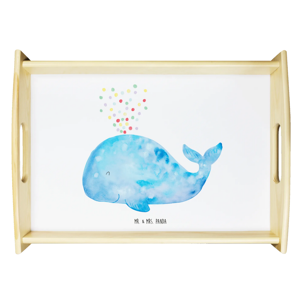 Serviertablett Wal Konfetti Holztablett, Dekotablett, Küchentablett, Serviertablett, Tablett, Frühstückstablett, Meerestiere, Meer, Urlaub, Neuanfang, Motivation, Trennung, Wal, Konfetti, Abnehmen, Neustart, Diät, Lebensabschnitt, Wale, Geburtstag