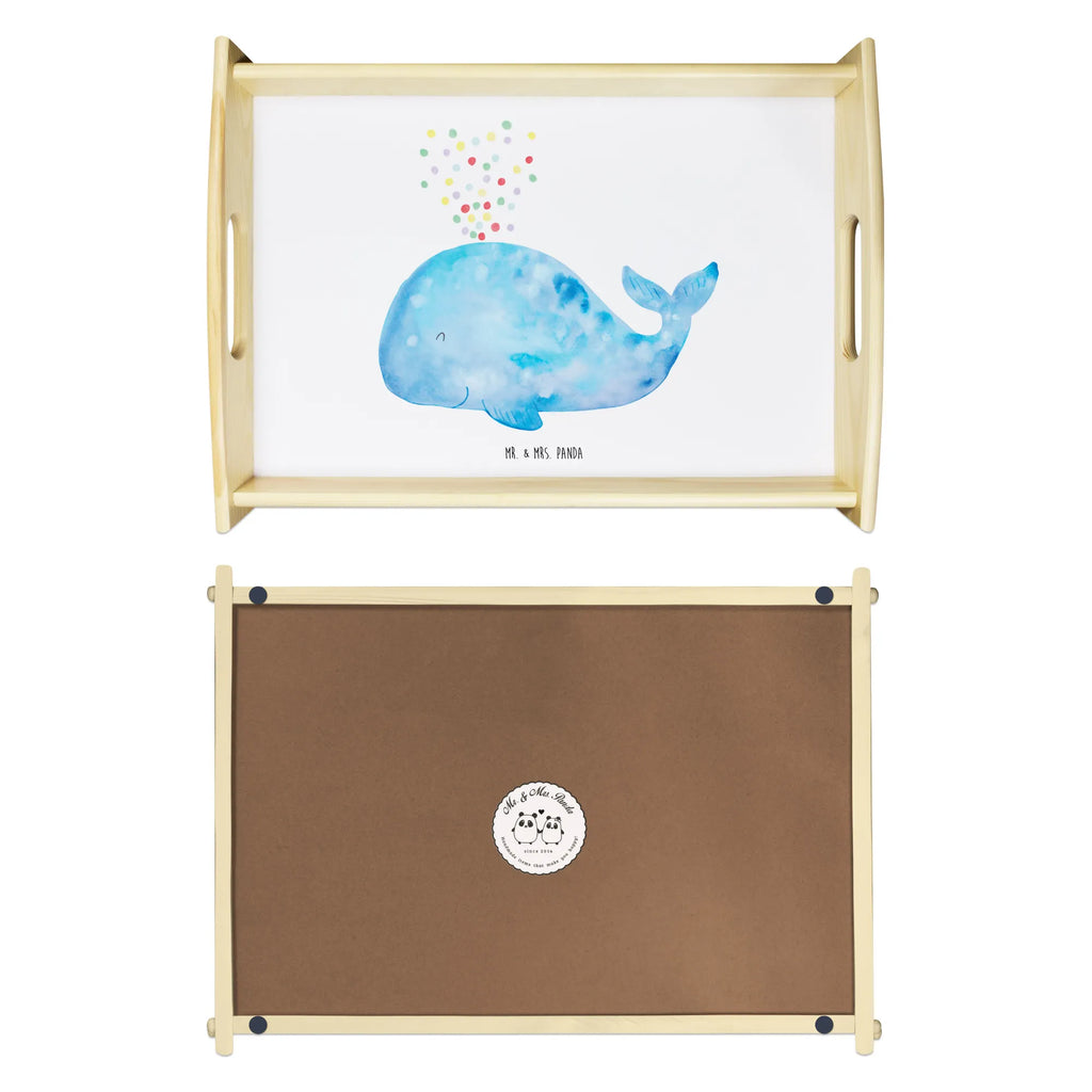 Serviertablett Wal Konfetti Holztablett, Dekotablett, Küchentablett, Serviertablett, Tablett, Frühstückstablett, Meerestiere, Meer, Urlaub, Neuanfang, Motivation, Trennung, Wal, Konfetti, Abnehmen, Neustart, Diät, Lebensabschnitt, Wale, Geburtstag