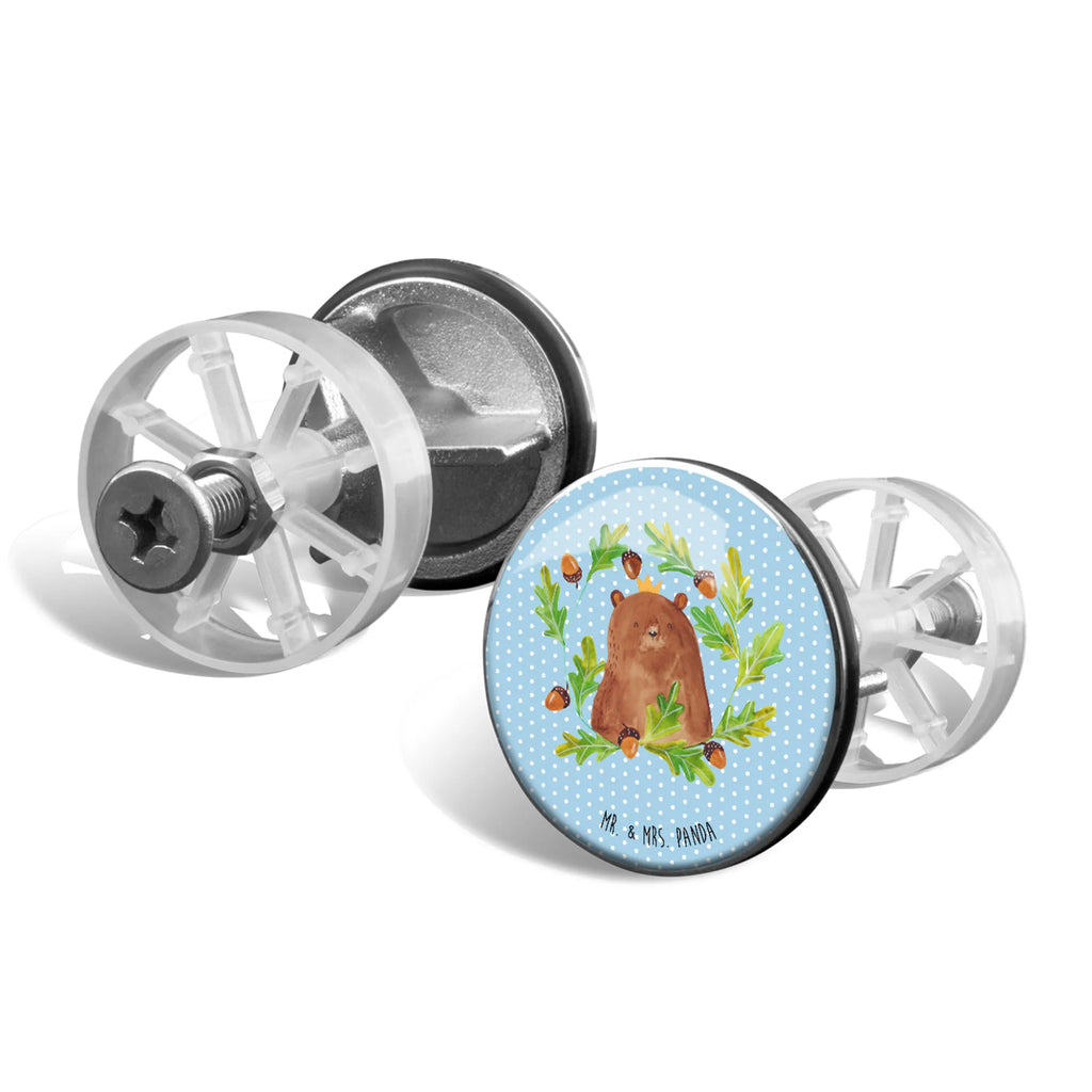 Sink plug bear king washbasin, stoppers, Washbasin plugs, drain set, universal, drain plugs, washbasin plugs, bear, teddy, teddy bear, cuddly toy, Daddy, Daddy Bear, Father's Day, world best daddy, Bear, Father, best daddy, Dad