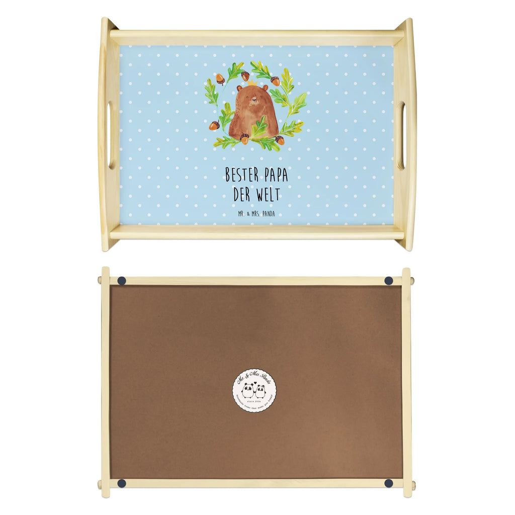 Serving tray bear king Dekotablett, Frühstückstablett, Holztablett, Küchentablett, Tablett, Serviertablett, Bär, Teddy, Teddybär, bester Vater, bester Papa, weltbester Papa, Vatertag, Papa, Vater, Papi, Dad, Daddy, Papa Bär