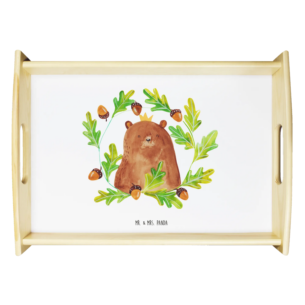 Serving tray bear king Dekotablett, Frühstückstablett, Holztablett, Küchentablett, Tablett, Serviertablett, Bär, Teddy, Teddybär, bester Vater, bester Papa, weltbester Papa, Vatertag, Papa, Vater, Papi, Dad, Daddy, Papa Bär