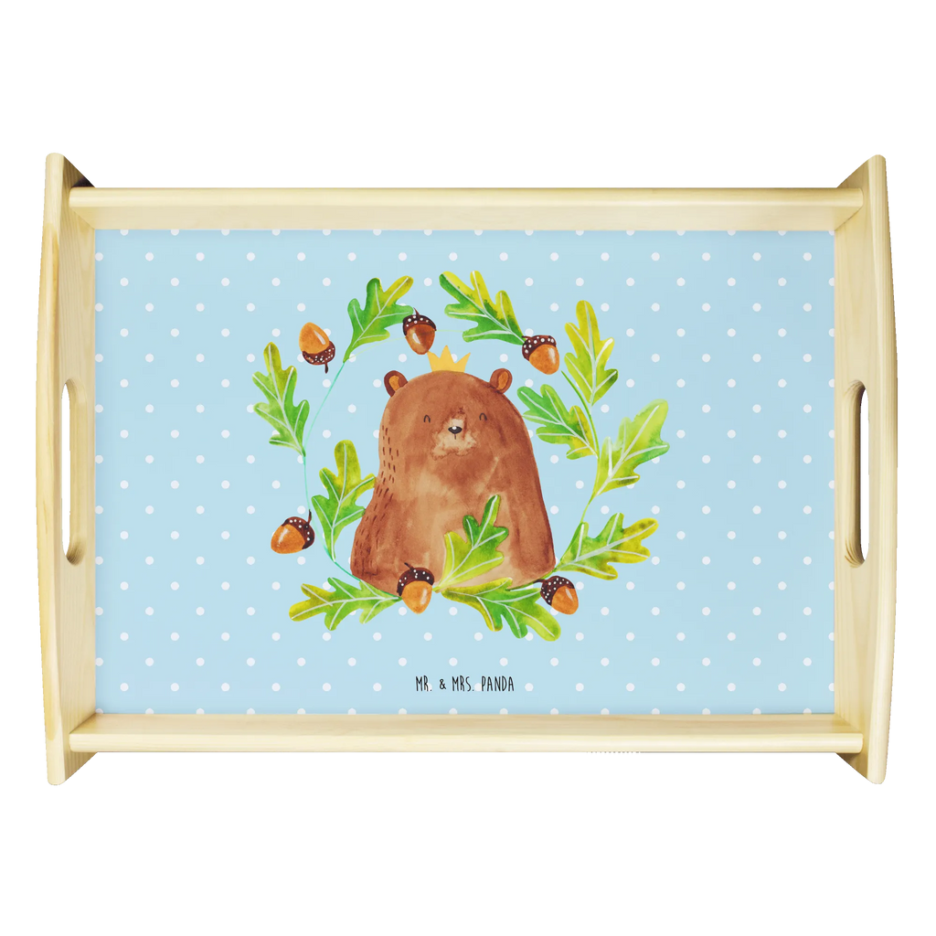 Serving tray bear king Dekotablett, Frühstückstablett, Holztablett, Küchentablett, Tablett, Serviertablett, Bär, Teddy, Teddybär, bester Vater, bester Papa, weltbester Papa, Vatertag, Papa, Vater, Papi, Dad, Daddy, Papa Bär