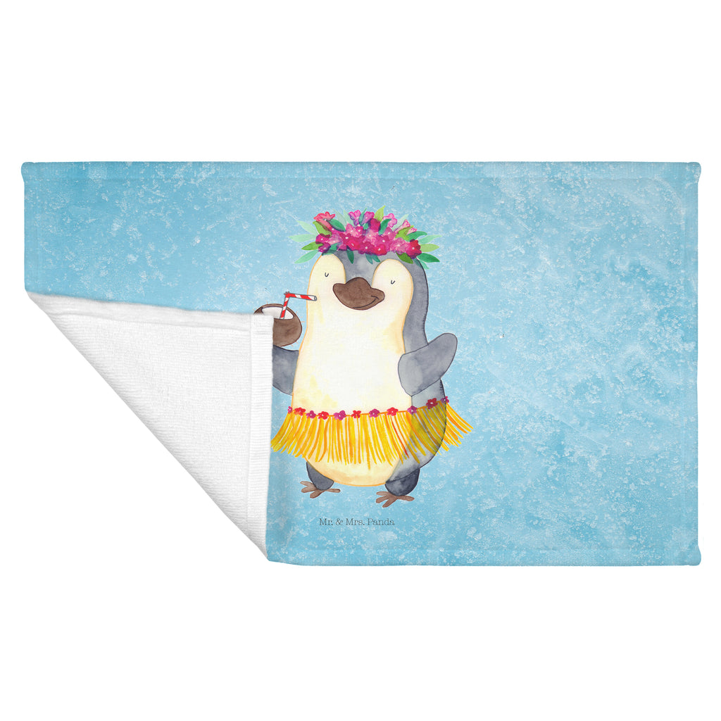 Handtuch Pinguin Kokosnuss Handtuch, Badehandtuch, Badezimmer, Handtücher, groß, Kinder, Baby, Pinguin, Aloha, Hawaii, Urlaub, Kokosnuss, Pinguine