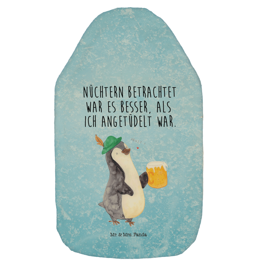 Wärmflasche Pinguin Bier Wärmekissen, Kinderwärmflasche, Körnerkissen, Wärmflaschenbezug, Wärmflasche mit Bezug, Pinguin, Pinguine, Bier, Oktoberfest