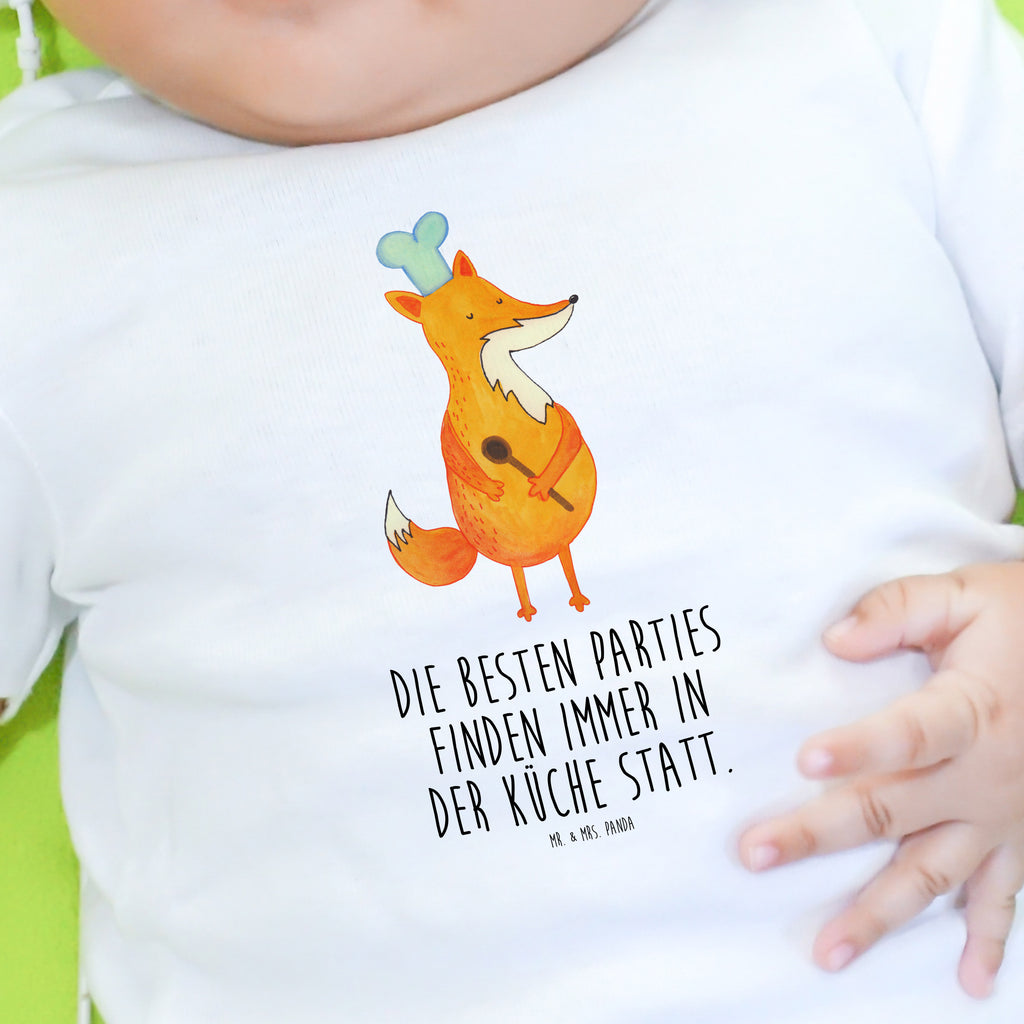 Organic Baby Shirt Fuchs Koch Baby T-Shirt, Jungen Baby T-Shirt, Mädchen Baby T-Shirt, Shirt, Fuchs, Füchse, Koch Geschenk, Küche Spruch, Küche Deko, Köche, Bäcker, Party Spruch, Spruch lustig, witzig