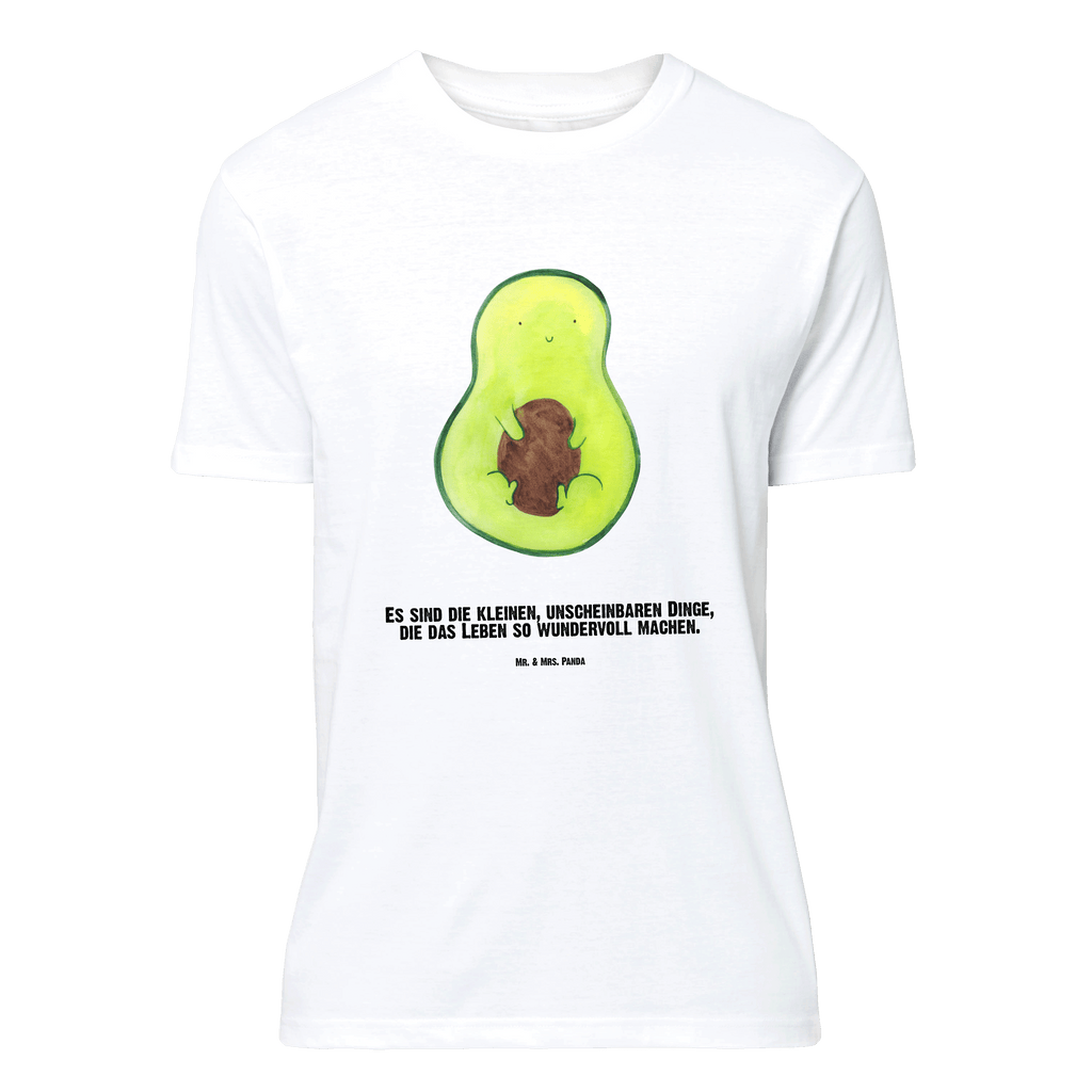 Personalisiertes T-Shirt Avocado mit Kern T-Shirt Personalisiert, T-Shirt mit Namen, T-Shirt mit Aufruck, Männer, Frauen, Wunschtext, Bedrucken, Avocado, Veggie, Vegan, Gesund, Avokado, Avocadokern, Kern, Pflanze, Spruch Leben