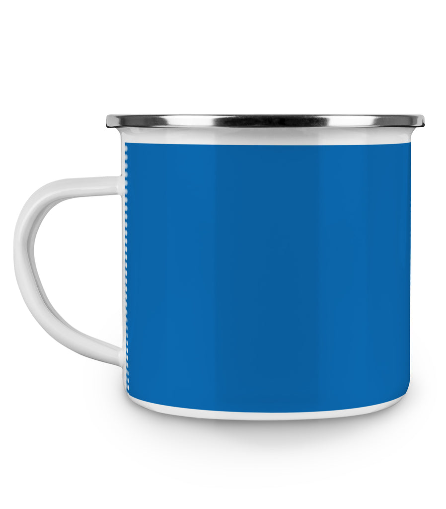 Camping Emaille Tasse Text Campingtasse, Trinkbecher, Metalltasse, Outdoor Tasse, Emaille Trinkbecher, Blechtasse Outdoor, Emaille Campingbecher, Edelstahl Trinkbecher, Metalltasse für Camping, Kaffee Blechtasse, Camping Tasse Metall, Spruch