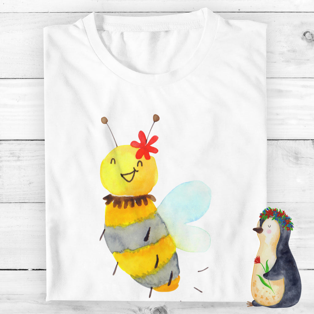 Personalisiertes T-Shirt Biene Blume T-Shirt Personalisiert, T-Shirt mit Namen, T-Shirt mit Aufruck, Männer, Frauen, Biene, Wespe, Hummel