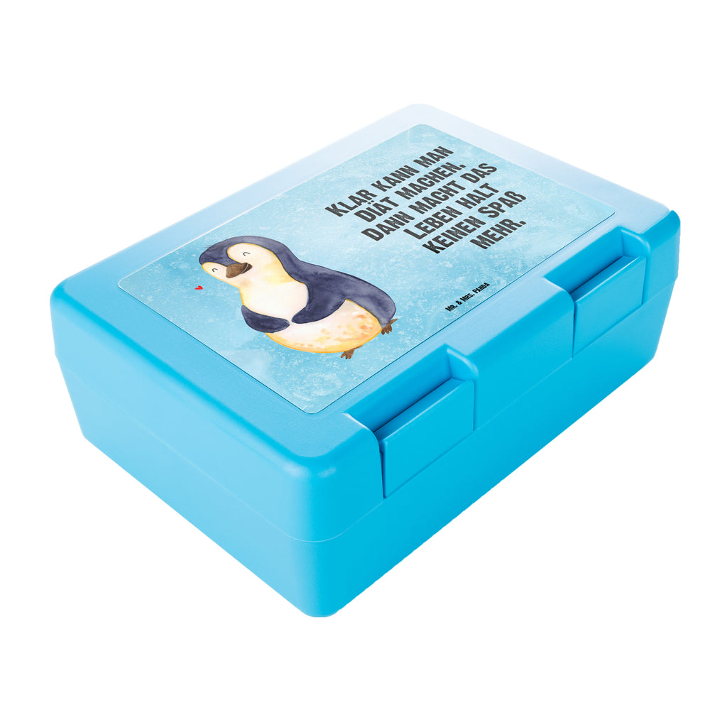 Brotdose Pinguin Diät Brotbox, Snackbox, Lunch box, Butterbrotdose, Brotzeitbox, Pinguin, Pinguine, Diät, Abnehmen, Abspecken, Gewicht, Motivation, Selbstliebe, Körperliebe, Selbstrespekt