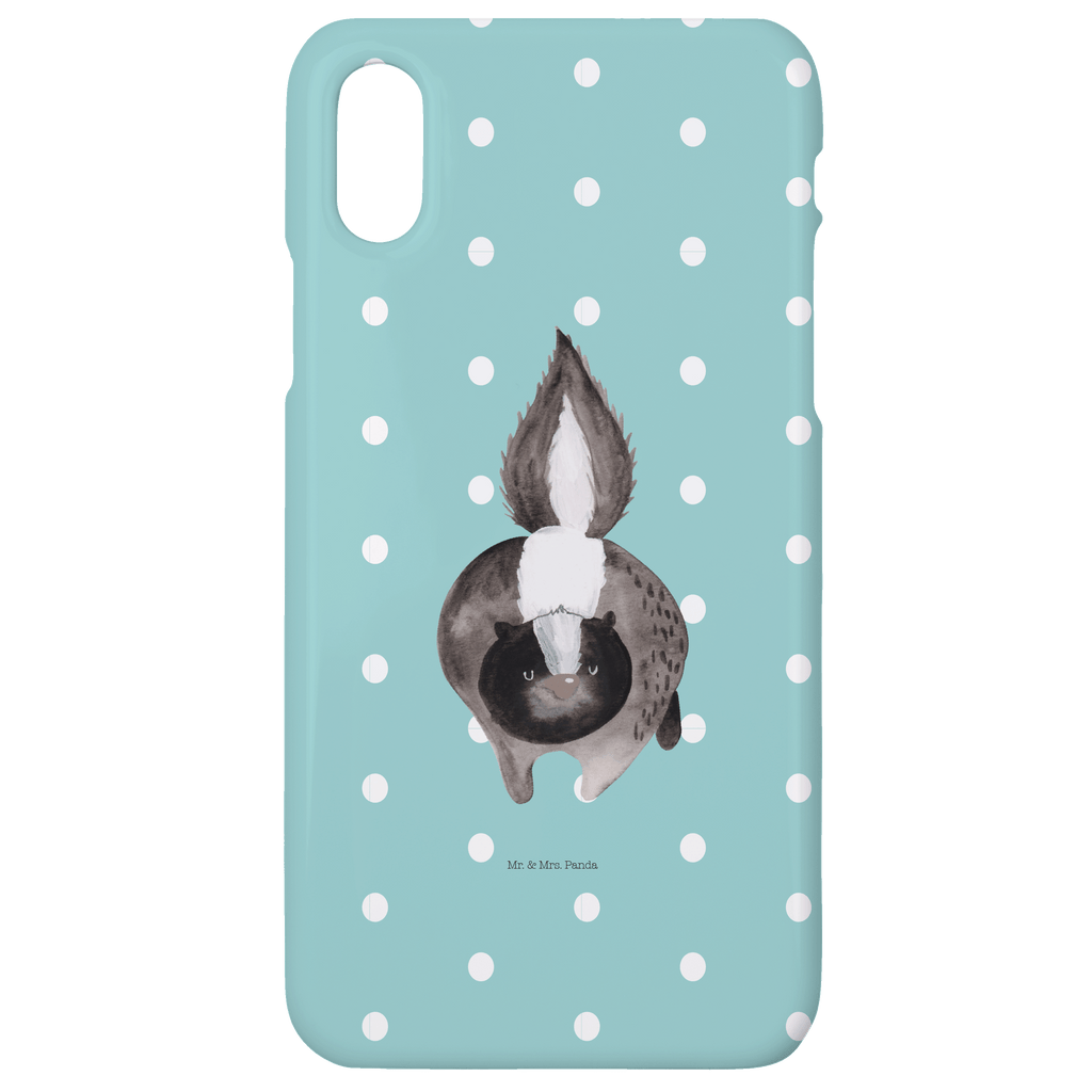 Handyhülle Stinktier Angriff Iphone XR Handyhülle, Iphone XR, Handyhülle, Premium Kunststoff, Stinktier, Skunk, Wildtier, Raubtier, Stinker, Stinki, wütend, Drohung