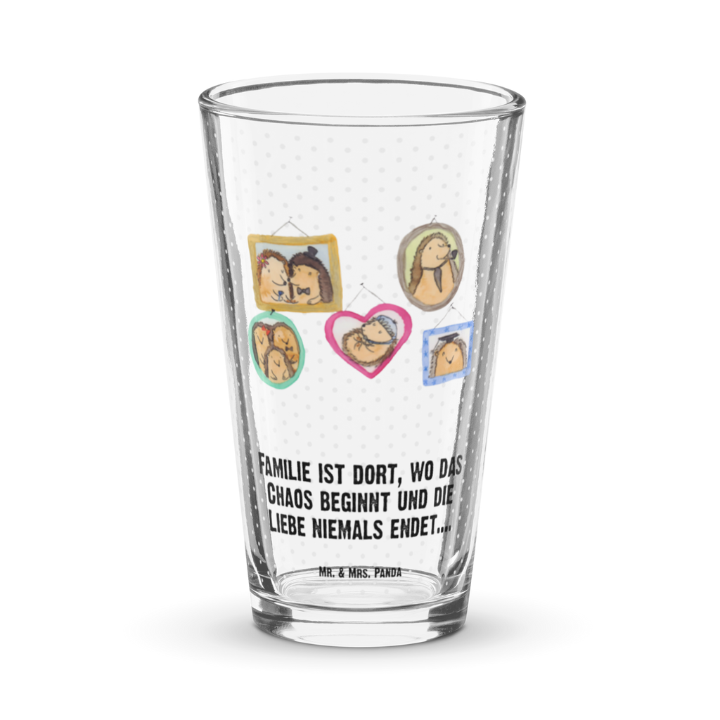 Premium Trinkglas Igel Familie Trinkglas, Glas, Pint Glas, Bierglas, Cocktail Glas, Wasserglas, Familie, Vatertag, Muttertag, Bruder, Schwester, Mama, Papa, Oma, Opa, Liebe, Igel, Bilder, Zusammenhalt, Glück