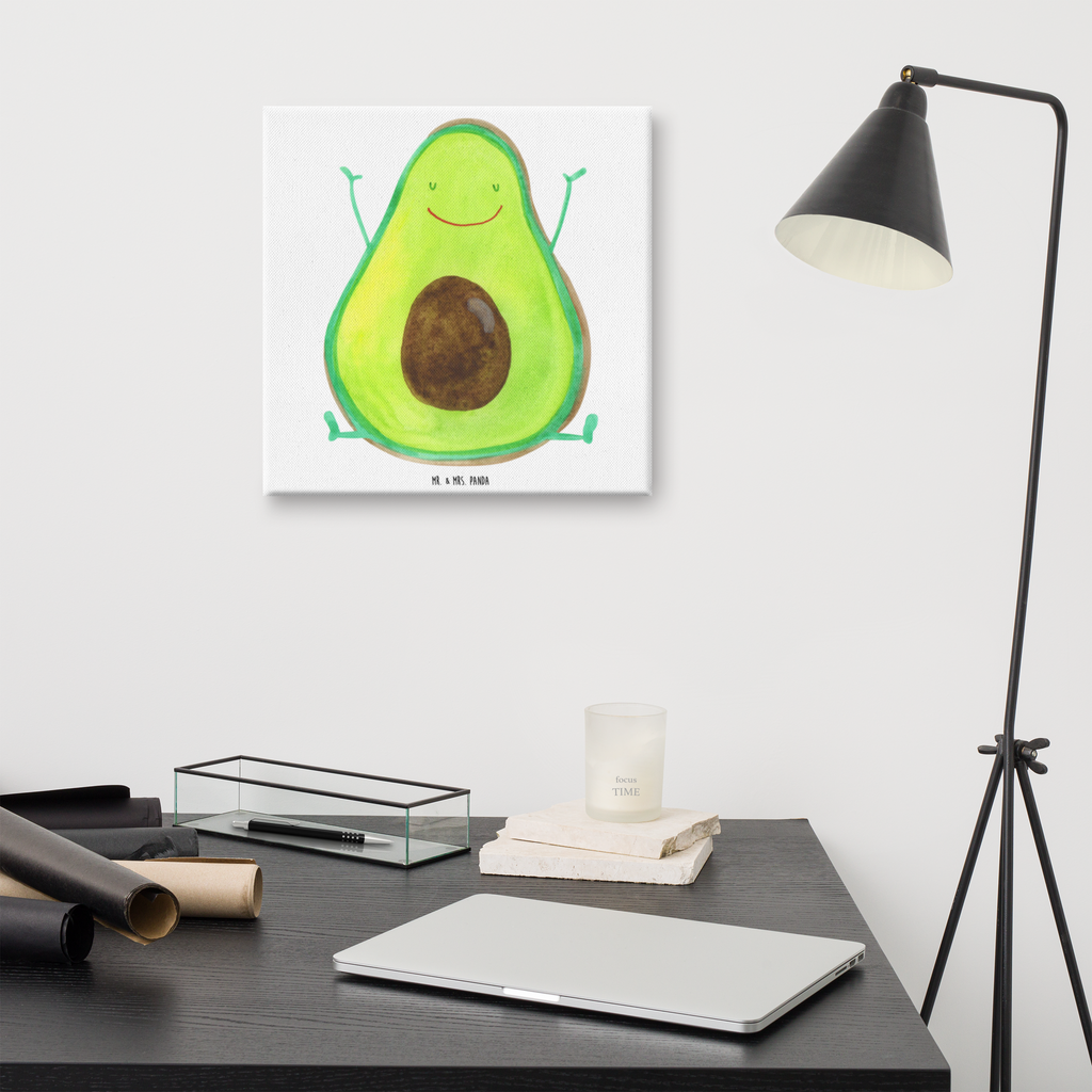 Leinwand Bild Avocado Happy Leinwand, Bild, Kunstdruck, Wanddeko, Dekoration, Avocado, Veggie, Vegan, Gesund, Chaos