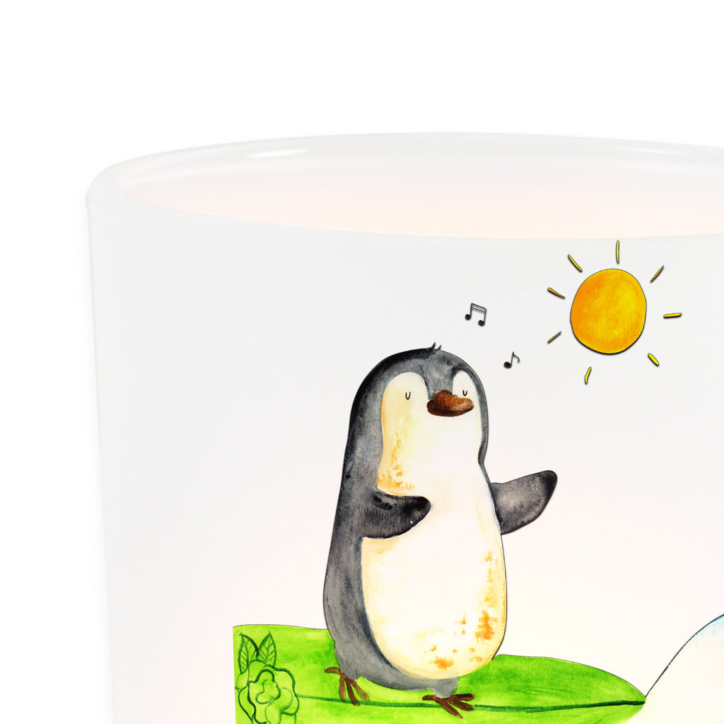 Windlicht Pinguin Surfer Windlicht Glas, Teelichtglas, Teelichthalter, Teelichter, Kerzenglas, Windlicht Kerze, Kerzenlicht, Pinguin, Pinguine, surfen, Surfer, Hawaii, Urlaub, Wellen, Wellen reiten, Portugal
