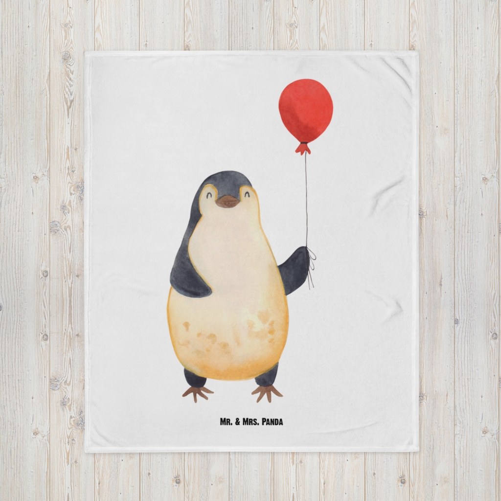 Kuscheldecke Pinguin Luftballon Decke, Wohndecke, Tagesdecke, Wolldecke, Sofadecke, Pinguin, Pinguine, Luftballon, Tagträume, Lebenslust, Geschenk Freundin, Geschenkidee, beste Freundin, Motivation, Neustart, neues Leben, Liebe, Glück
