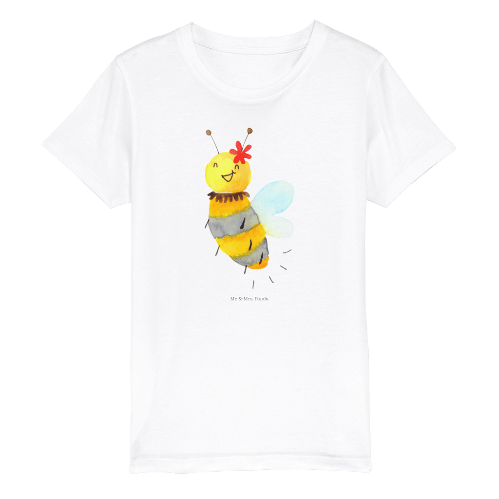 Organic Kinder T-Shirt Biene Blume Kinder T-Shirt, Kinder T-Shirt Mädchen, Kinder T-Shirt Jungen, Biene, Wespe, Hummel