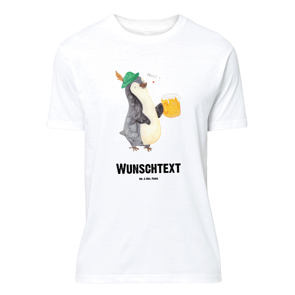 Personalisiertes T-Shirt Pinguin Bier T-Shirt Personalisiert, T-Shirt mit Namen, T-Shirt mit Aufruck, Männer, Frauen, Wunschtext, Bedrucken, Pinguin, Pinguine, Bier, Oktoberfest