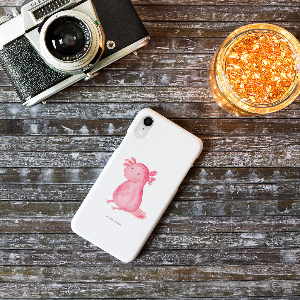 Handyhülle Axolotl Iphone 11, Handyhülle, Smartphone Hülle, Handy Case, Handycover, Hülle, Axolotl, Molch, Axolot, vergnügt, fröhlich, zufrieden, Lebensstil, Weisheit, Lebensweisheit, Liebe, Freundin
