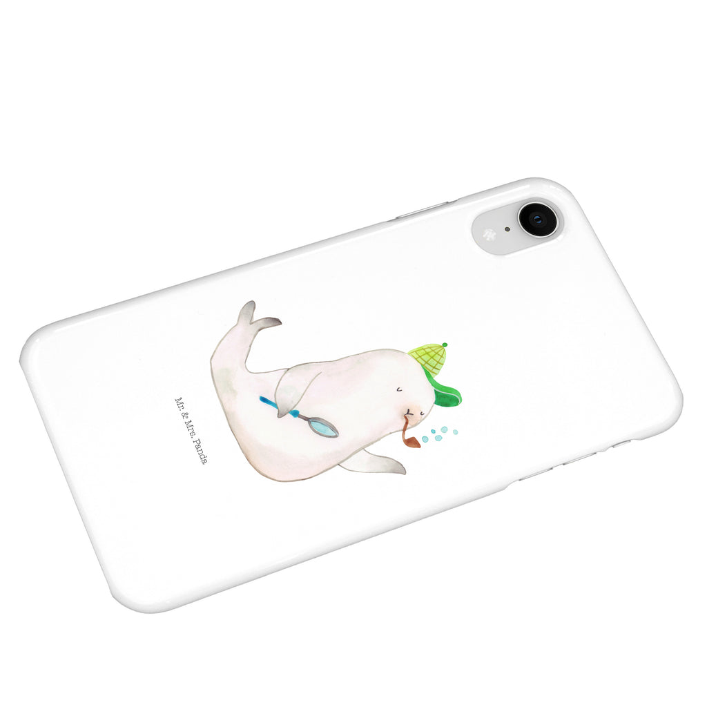 Handyhülle Robbe Sherlock Iphone 11, Handyhülle, Smartphone Hülle, Handy Case, Handycover, Hülle, Tiermotive, Gute Laune, lustige Sprüche, Tiere