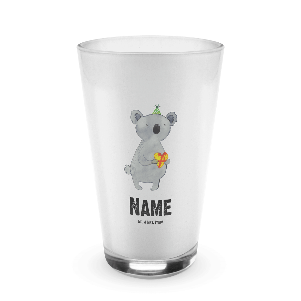 Personalisiertes Glas Koala Geschenk Bedrucktes Glas, Glas mit Namen, Namensglas, Glas personalisiert, Name, Bedrucken, Koala, Koalabär, Geschenk, Geburtstag, Party