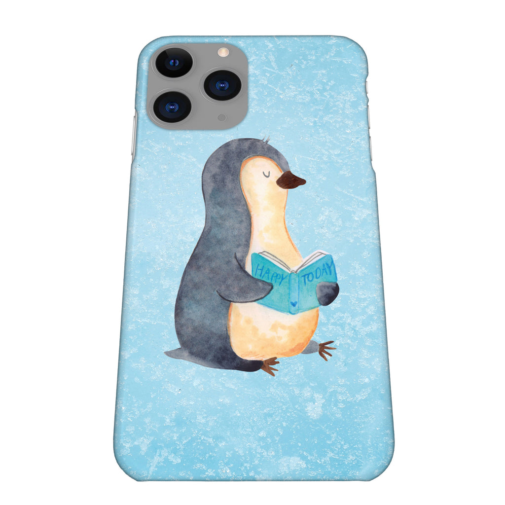 Handyhülle Pinguin Buch Iphone 11 Pro Handyhülle, Iphone 11 Pro, Handyhülle, Premium Kunststoff, Pinguin, Pinguine, Buch, Lesen, Bücherwurm, Nichtstun, Faulenzen, Ferien, Urlaub, Freizeit