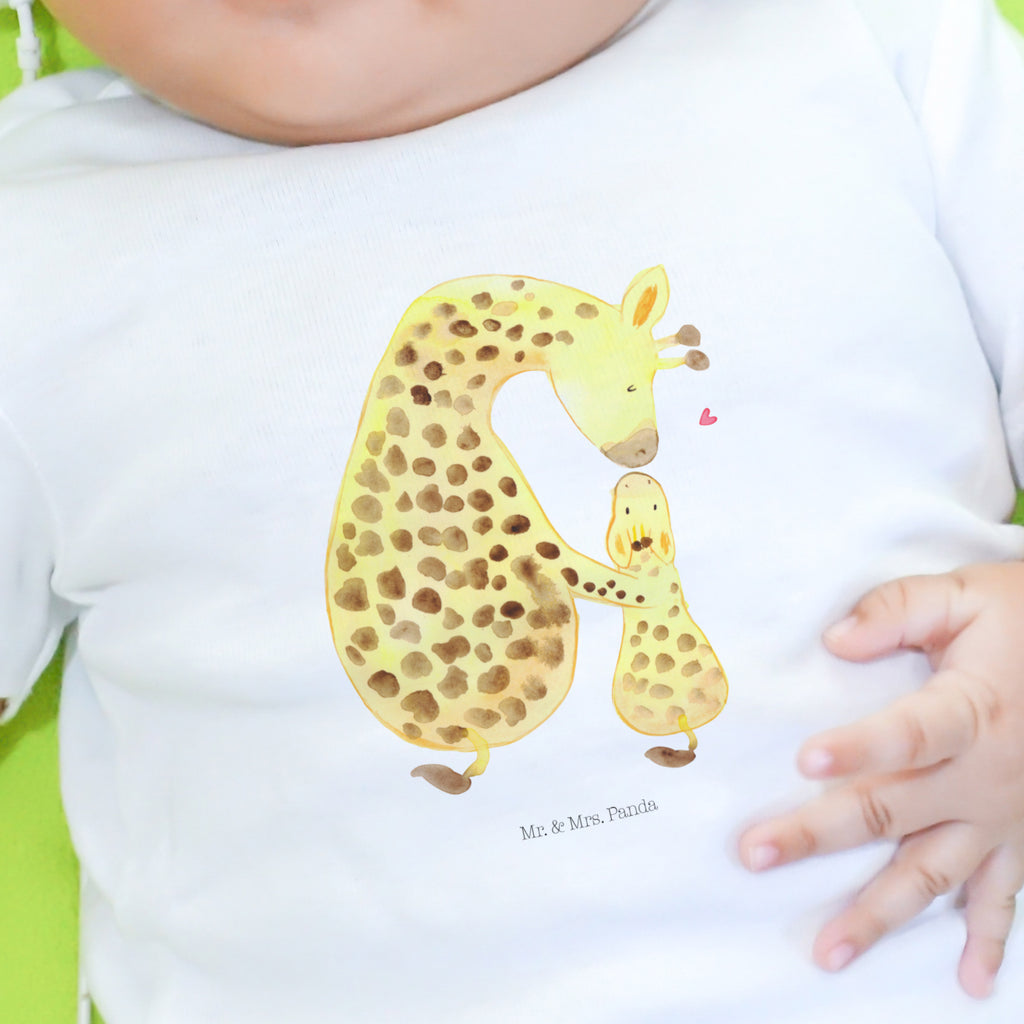 Baby Longsleeve Giraffe mit Kind Mädchen, Jungen, Baby, Langarm, Bio, Kleidung, Longsleeve, Afrika, Wildtiere, Giraffe, Kind, Mutter, Mama, Tochter, Sohn, Lieblingsmensch