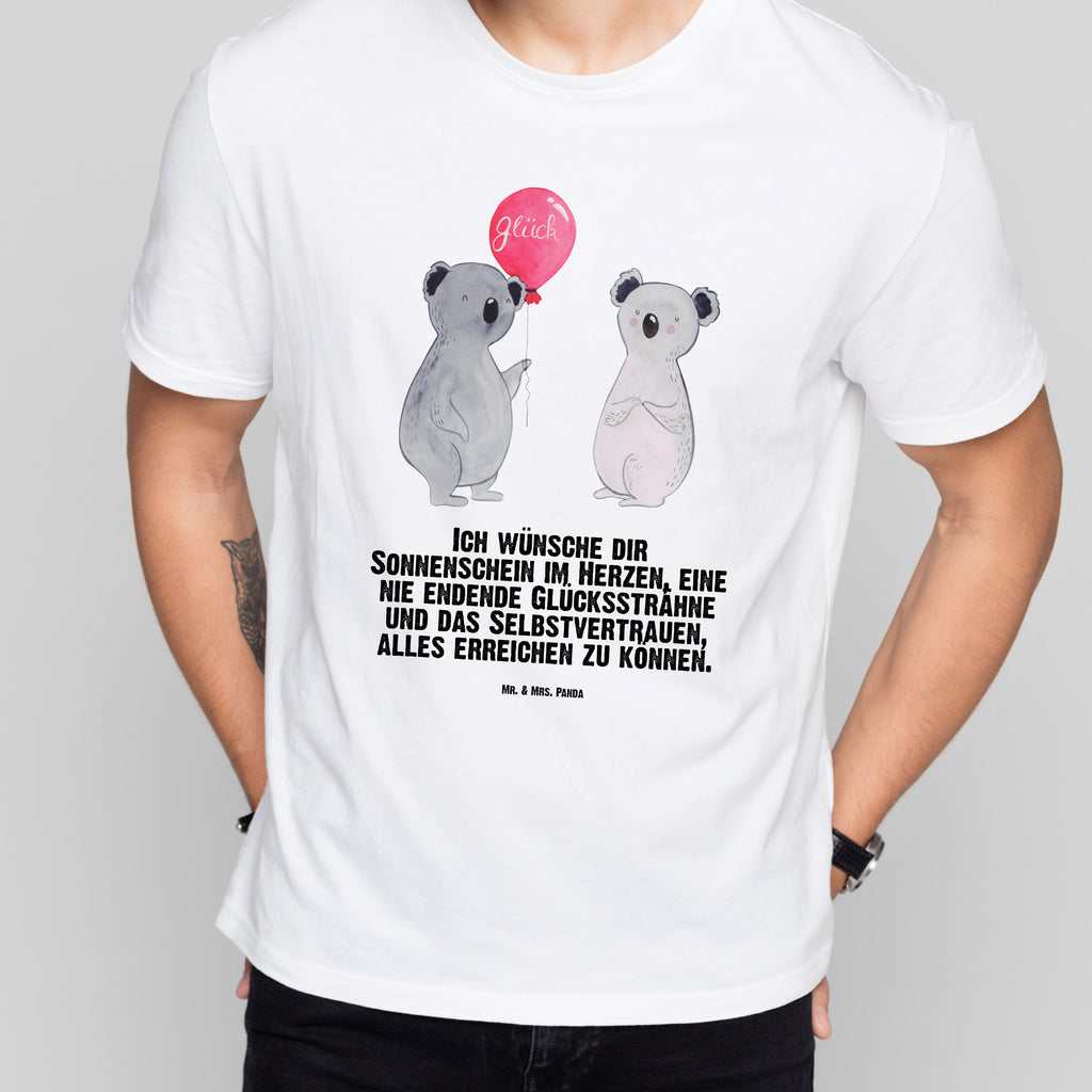 T-Shirt Standard Koala Luftballon T-Shirt, Shirt, Tshirt, Lustiges T-Shirt, T-Shirt mit Spruch, Party, Junggesellenabschied, Jubiläum, Geburstag, Herrn, Damen, Männer, Frauen, Schlafshirt, Nachthemd, Sprüche, Koala, Koalabär, Luftballon, Geburtstag, Geschenk