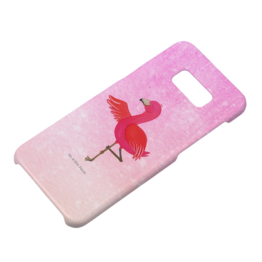 Handyhülle Flamingo Yoga Iphone XR Handyhülle, Iphone XR, Handyhülle, Premium Kunststoff, Flamingo, Vogel, Yoga, Namaste, Achtsamkeit, Yoga-Übung, Entspannung, Ärger, Aufregen, Tiefenentspannung