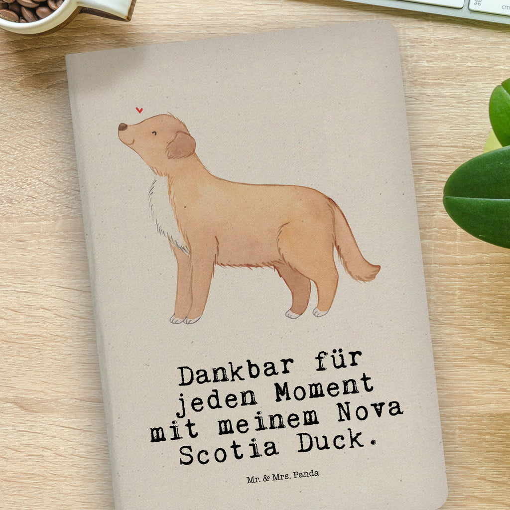 Baumwoll Notizbuch Nova Scotia Duck Moment Notizen, Eintragebuch, Tagebuch, Notizblock, Adressbuch, Journal, Kladde, Skizzenbuch, Notizheft, Schreibbuch, Schreibheft, Hund, Hunderasse, Rassehund, Hundebesitzer, Geschenk, Tierfreund, Schenken, Welpe, Nova Scotia Duck Tolling Retriever, Retriever