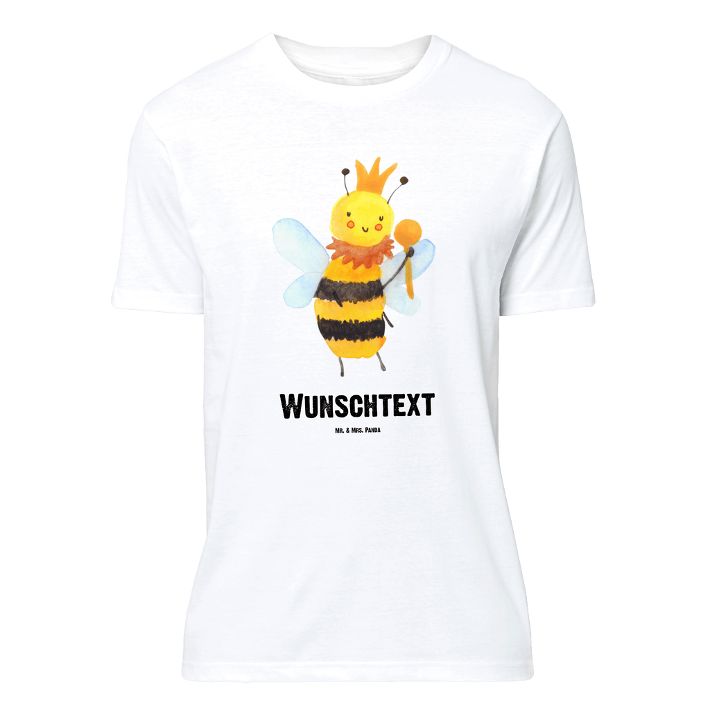 Personalisiertes T-Shirt Biene König T-Shirt Personalisiert, T-Shirt mit Namen, T-Shirt mit Aufruck, Männer, Frauen, Wunschtext, Bedrucken, Biene, Wespe, Hummel
