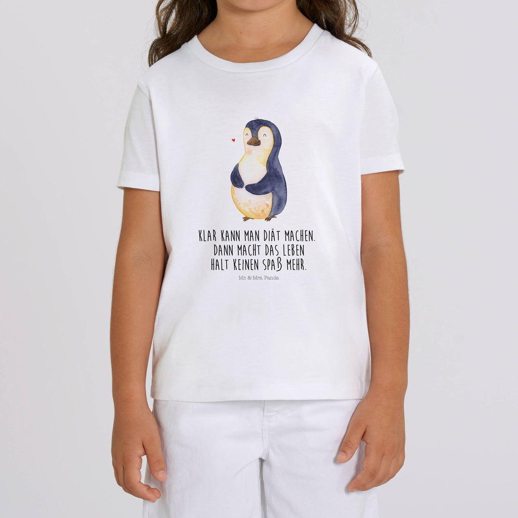 Organic Kinder T-Shirt Pinguin Diät Kinder T-Shirt, Kinder T-Shirt Mädchen, Kinder T-Shirt Jungen, Pinguin, Pinguine, Diät, Abnehmen, Abspecken, Gewicht, Motivation, Selbstliebe, Körperliebe, Selbstrespekt
