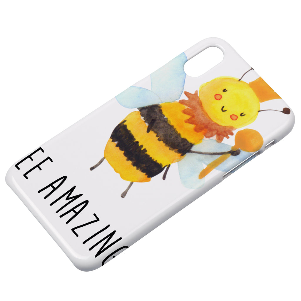 Handyhülle Biene König Iphone XR Handyhülle, Iphone XR, Handyhülle, Premium Kunststoff, Biene, Wespe, Hummel