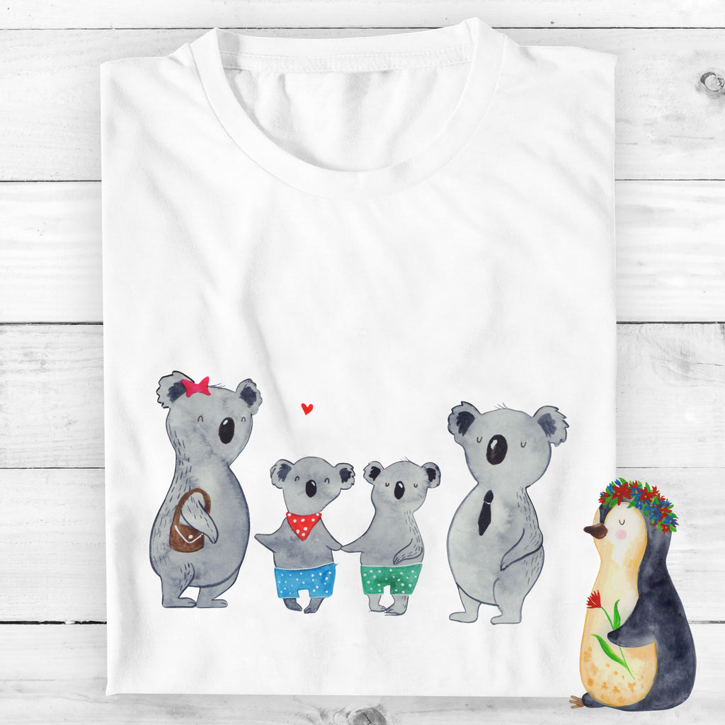 Personalisiertes T-Shirt Koala Familie zwei T-Shirt Personalisiert, T-Shirt mit Namen, T-Shirt mit Aufruck, Männer, Frauen, Familie, Vatertag, Muttertag, Bruder, Schwester, Mama, Papa, Oma, Opa, Koala, Koalabär, beste Familie, Familienzeit, Familienleben, Koalafamilie, Lieblingsfamilie