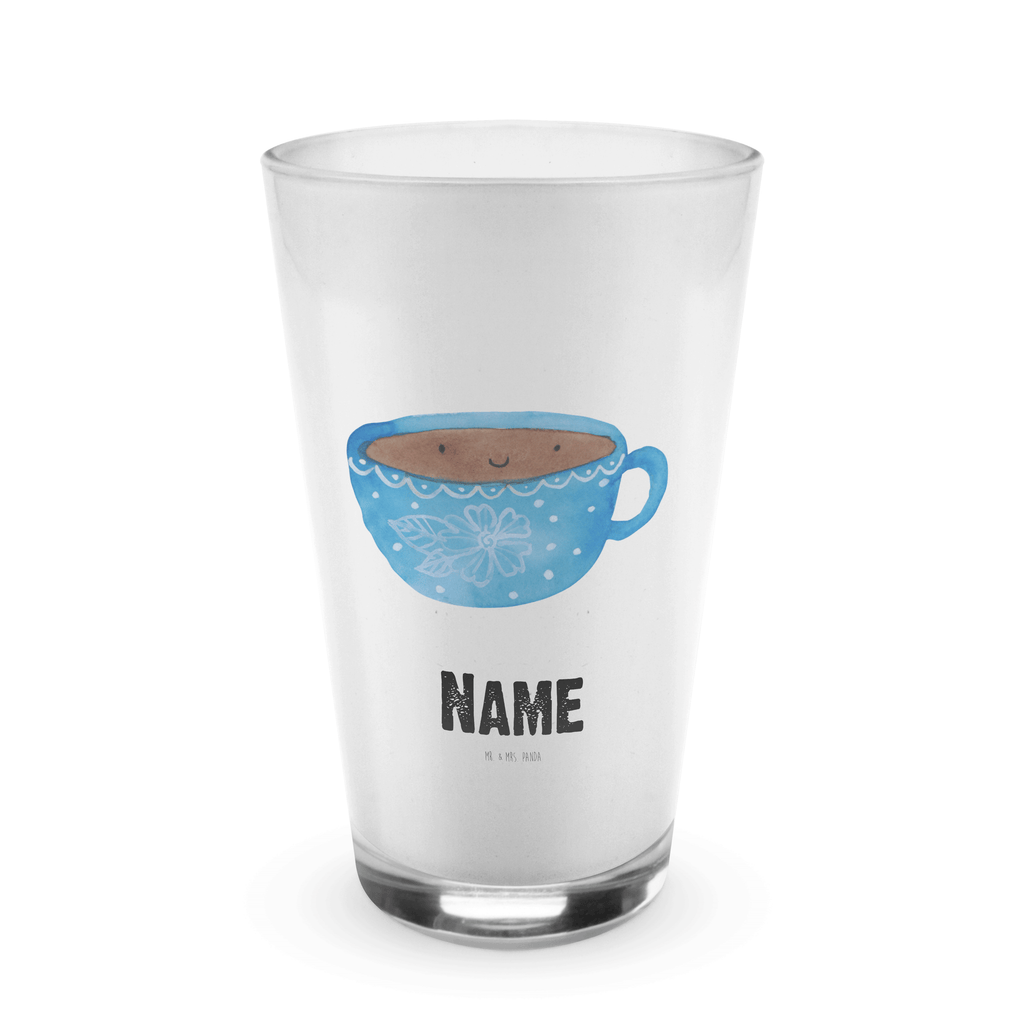 Personalisiertes Glas Kaffee Tasse Bedrucktes Glas, Glas mit Namen, Namensglas, Glas personalisiert, Name, Bedrucken, Tiermotive, Gute Laune, lustige Sprüche, Tiere, Kaffee, Tasse, Liebe, Geschmack, Genuss, Glücklich