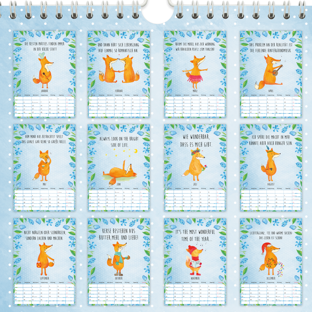 A3 Wandkalender 2024 Fuchs Collection Wandkalender, Kalender, Jahreskalender, Terminplaner, Wand, Jahresplaner, Fuchs