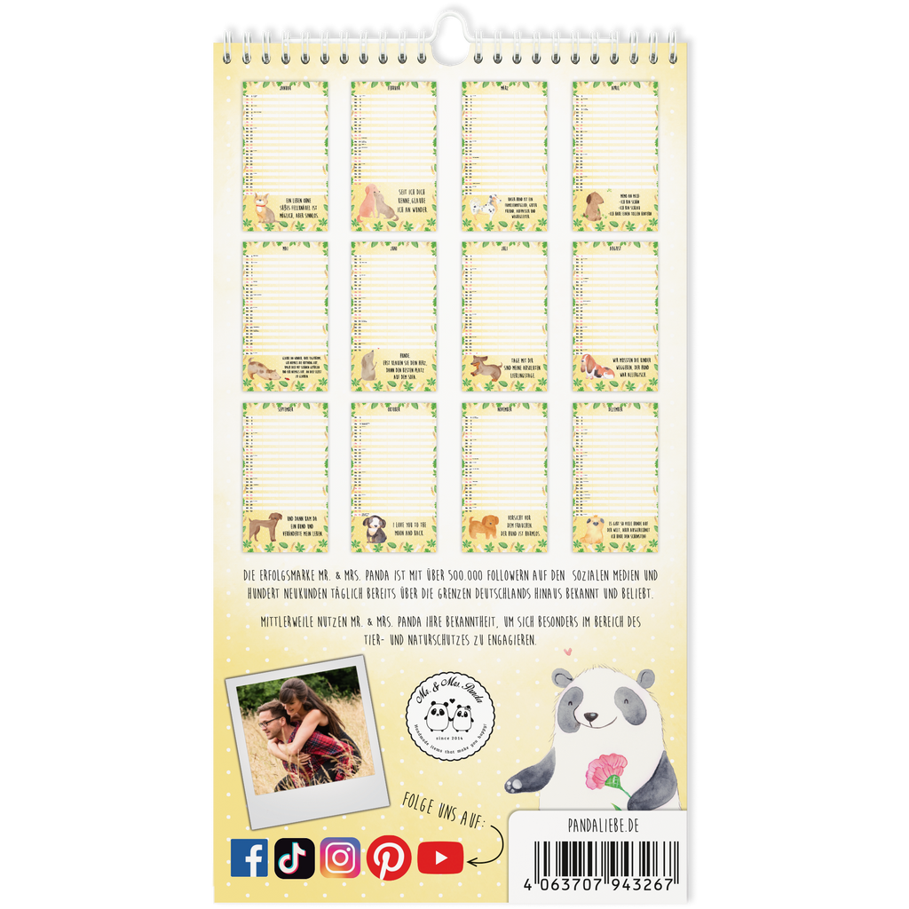 Familienkalender 2024 Hund Collection Familienplaner, Kalender, Jahreskalender, Terminplaner, Kalender mit Feiertagen, Hund, Hundemotiv, Haustier, Hunderasse, Tierliebhaber, Hundebesitzer, Sprüche