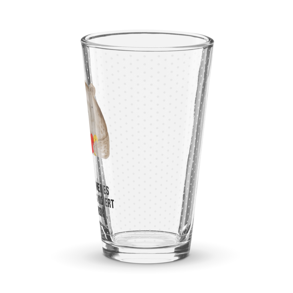 Premium Trinkglas Bär Gefühl Trinkglas, Glas, Pint Glas, Bierglas, Cocktail Glas, Wasserglas, Bär, Teddy, Teddybär, Wahnsinn, Verrückt, Durchgedreht