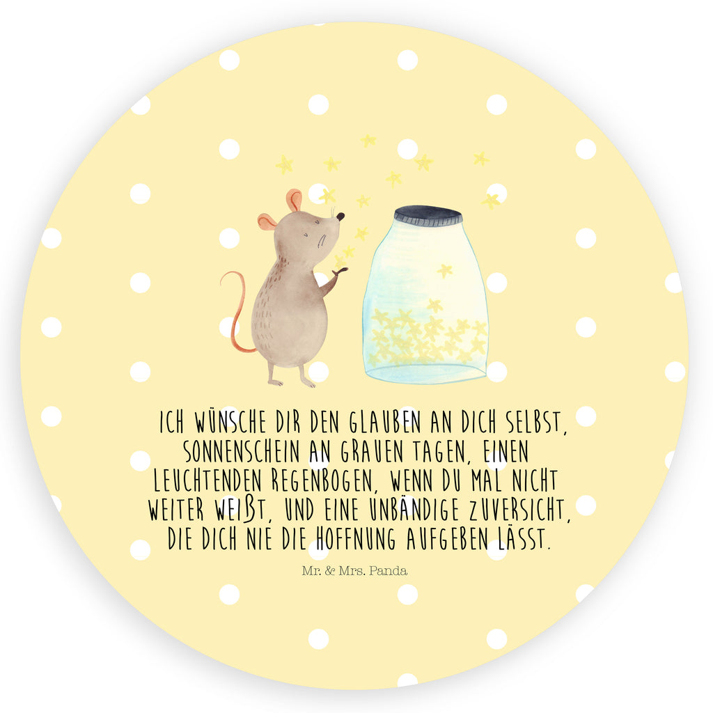 Rund Aufkleber Maus Sterne Sticker, Aufkleber, Etikett, Tiermotive, Gute Laune, lustige Sprüche, Tiere, Ma
