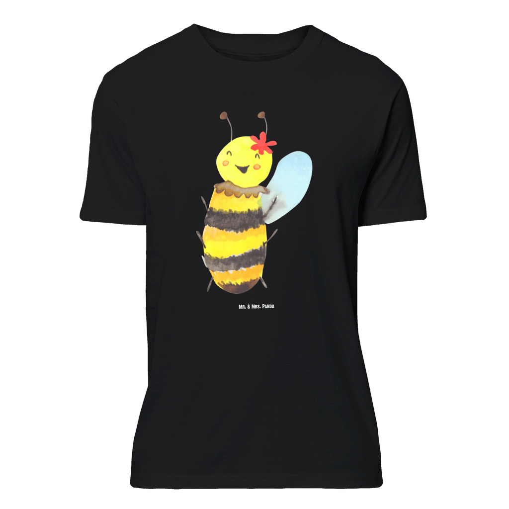 T-Shirt Standard Biene Happy T-Shirt, Shirt, Tshirt, Lustiges T-Shirt, T-Shirt mit Spruch, Party, Junggesellenabschied, Jubiläum, Geburstag, Herrn, Damen, Männer, Frauen, Schlafshirt, Nachthemd, Sprüche, Biene, Wespe, Hummel