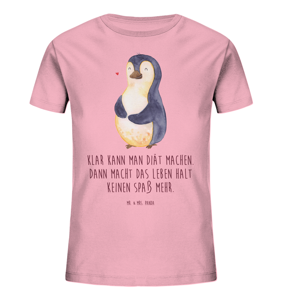 Organic Kinder T-Shirt Pinguin Diät Kinder T-Shirt, Kinder T-Shirt Mädchen, Kinder T-Shirt Jungen, Pinguin, Pinguine, Diät, Abnehmen, Abspecken, Gewicht, Motivation, Selbstliebe, Körperliebe, Selbstrespekt