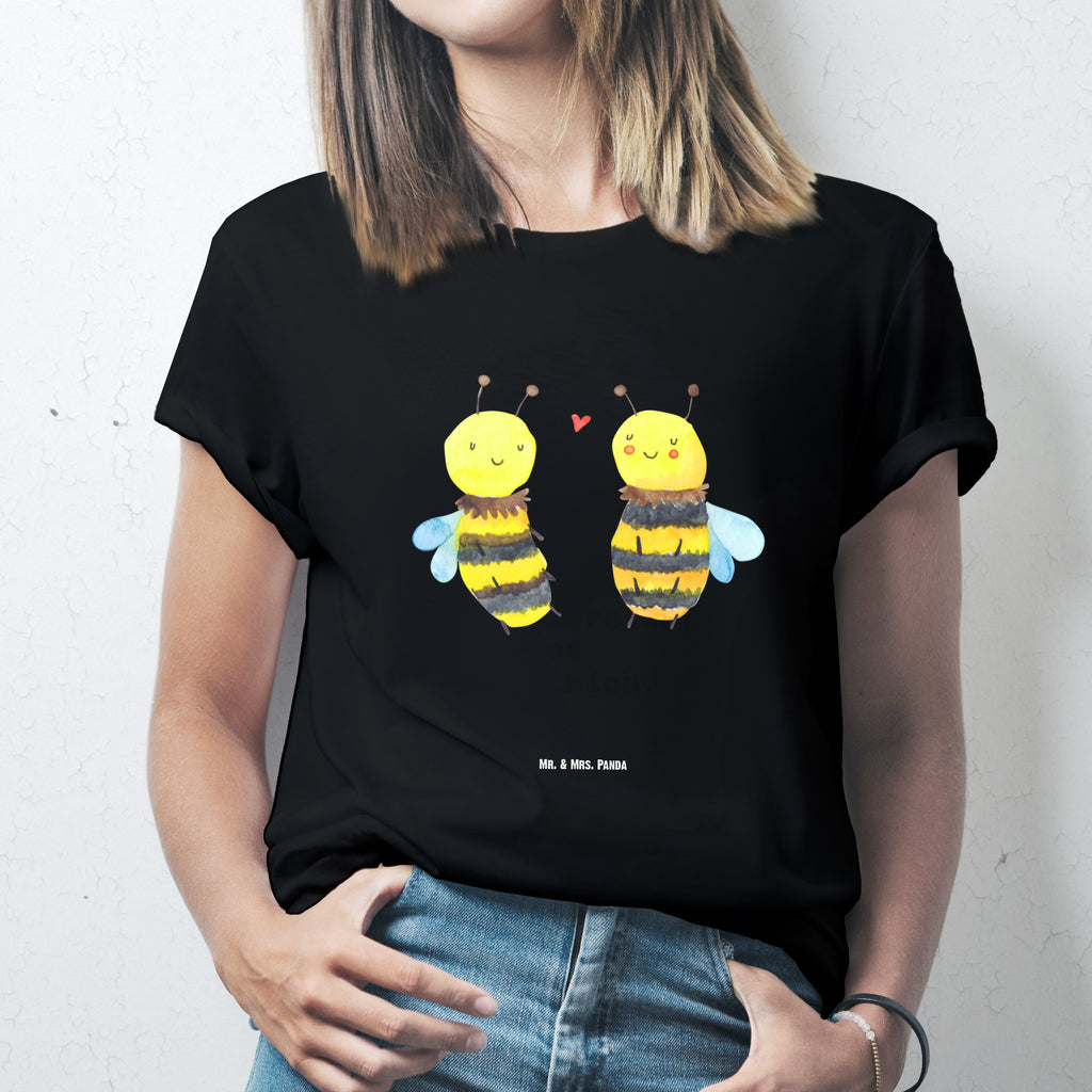 T-Shirt Standard Biene Verliebt T-Shirt, Shirt, Tshirt, Lustiges T-Shirt, T-Shirt mit Spruch, Party, Junggesellenabschied, Jubiläum, Geburstag, Herrn, Damen, Männer, Frauen, Schlafshirt, Nachthemd, Sprüche, Biene, Wespe, Hummel