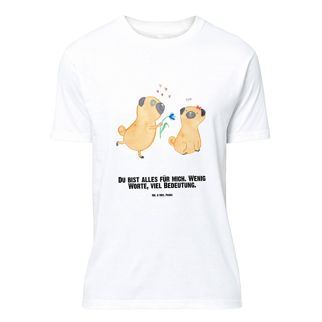 Personalisiertes T-Shirt Mops verliebt T-Shirt Personalisiert, T-Shirt mit Namen, T-Shirt mit Aufruck, Männer, Frauen, Wunschtext, Bedrucken, Hund, Hundemotiv, Haustier, Hunderasse, Tierliebhaber, Hundebesitzer, Sprüche, Mops, Möpse, Hundeliebe, verliebt, Liebe, Liebesspruch. Verlobt, Geschenk Freund, Partner
