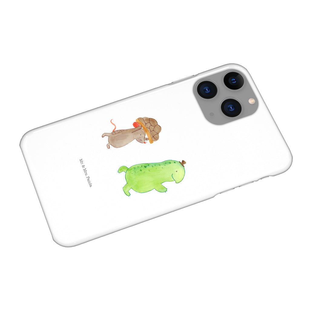 Handyhülle Schildkröte & Maus Samsung Galaxy S9, Handyhülle, Smartphone Hülle, Handy Case, Handycover, Hülle, Schildkröte, Maus, Freunde, Freundinnen, beste Freunde, beste Freundinnen