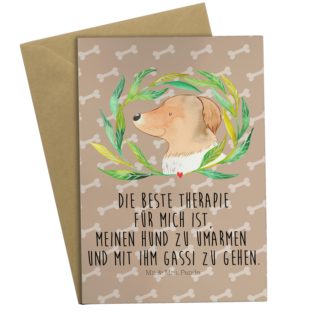 Grußkarte Hund Ranke Grußkarte, Klappkarte, Einladungskarte, Glückwunschkarte, Hochzeitskarte, Geburtstagskarte, Karte, Hund, Hundemotiv, Haustier, Hunderasse, Tierliebhaber, Hundebesitzer, Sprüche, Ranke, Therapie, Selbsttherapie, Hundeliebe, Hundeglück, Hunde