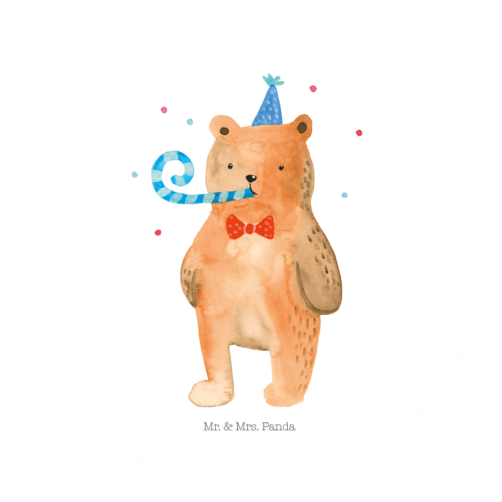 Rund Aufkleber Birthday Bär Sticker, Aufkleber, Etikett, Kinder, rund, Bär, Teddy, Teddybär, Happy Birthday, Alles Gute, Glückwunsch, Geburtstag