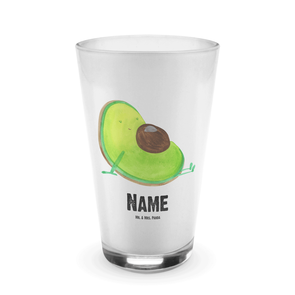 Personalisiertes Glas Avocado schwanger Bedrucktes Glas, Glas mit Namen, Namensglas, Glas personalisiert, Name, Bedrucken, Avocado, Veggie, Vegan, Gesund, schwanger, Schwangerschaft, Babyparty, Babyshower